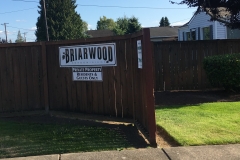 Briarwood Condominiums entrance